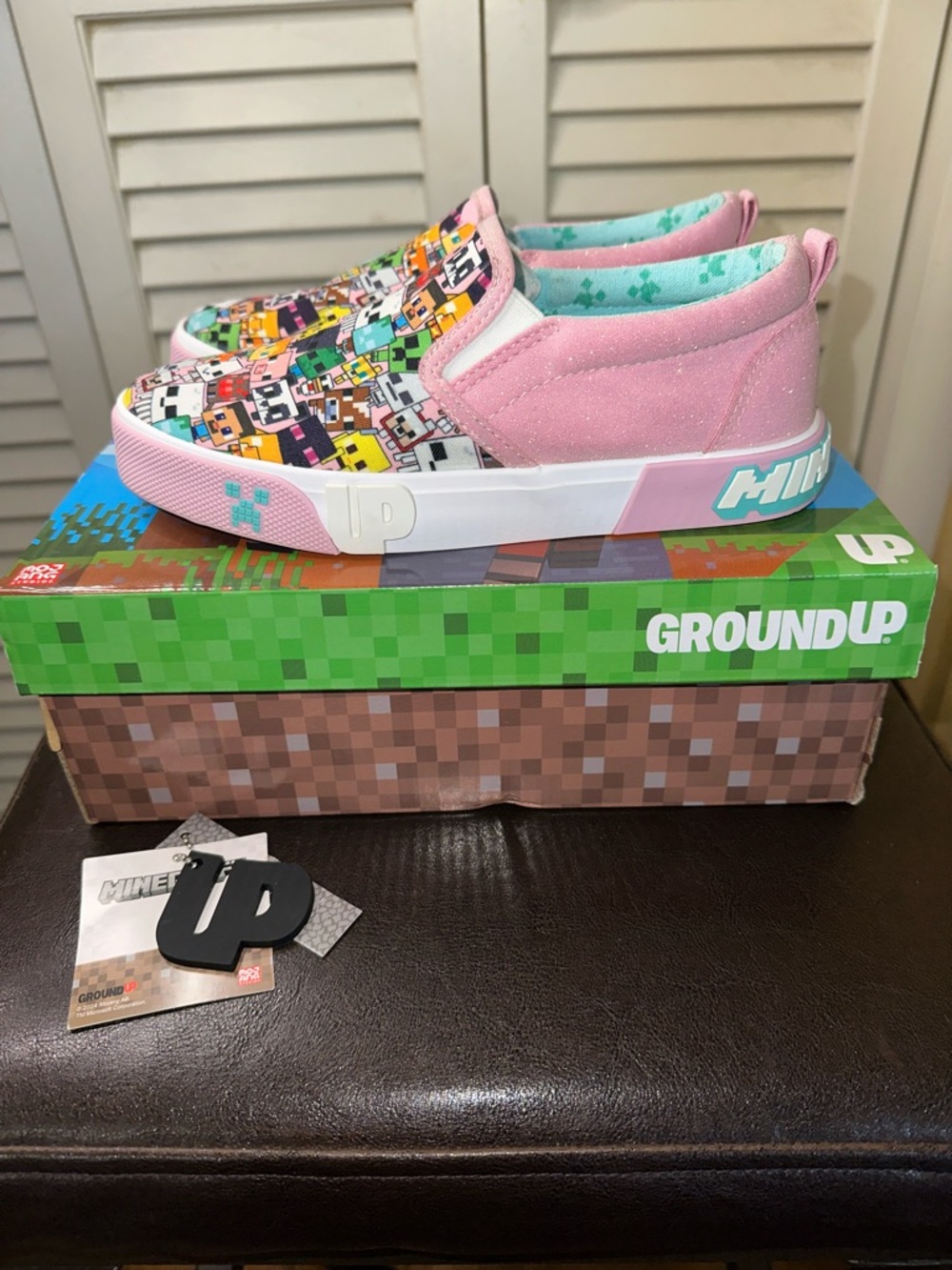 Kids Minecraft GroundUP Slip-Ons…